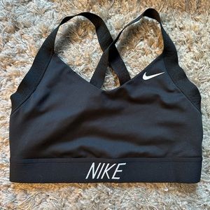 Nike Women’s Sports Bra Black Size Medium